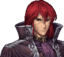 Wounded Michalis in New Mystery of the Emblem.