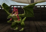 FE9 Wyvern Rider (Jill).png (369 KB) Battle model of Jill, a Wyvern Rider from Path of Radiance.