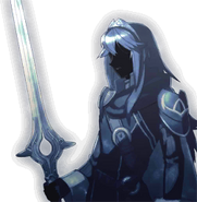 Illusory Lucina's portrait in Echoes: Shadows of Valentia.