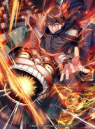 Artwork of Asugi in Fire Emblem 0 (Cipher) by PenekoR.