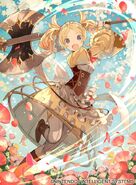 Artwork of Lissa from Fire Emblem 0 (Cipher) by Tobi.