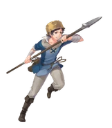 Artwork de Donnel de Fire Emblem Heroes por Okaya.