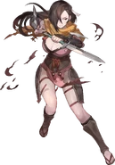 Artwork de Kagero en Fire Emblem Heroes por Lack.