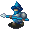 Map sprite of the Soldier class from Fire Emblem Awakening.