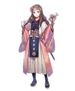 Artwork of Hana as the Striving Heart from Fire Emblem Heroes by Alan Smithee.