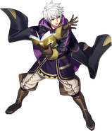 Artwork of Male Robin from Heroes by Fujiwara Ryo .