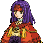 Sanaki's portrait in Path of Radiance.