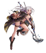 Artwork of Seaside Tactician Robin from Heroes by Mayo.