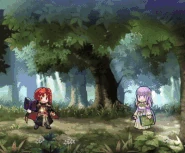 Julius attacking with Loptous in Fire Emblem Heroes.