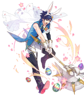 Artwork of Chrom (Spring Festival) from Fire Emblem Heroes by Ebila (えびら).