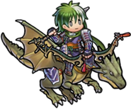 Wyvern Ninja Heath's sprite from Heroes.