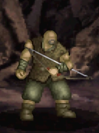 Hunter battle model in TearRing Saga.