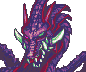 Portrait of Idunn as a Demon Dragon from The Binding Blade.