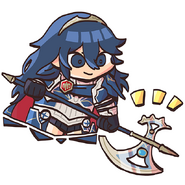 Lucina from the Fire Emblem Heroes guide.