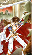 colored illustration of Leif from volume 1