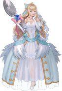 Artwork of Charlotte (Bride) from 《聖火降魔錄英雄雲集》.