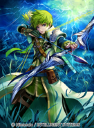 Artwork of Gordin in Fire Emblem 0 (Cipher) by Kokon Konfuzi.