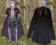 Battle model of Yuri as a Commoner (Five Years Later) in Fire Emblem Three Houses