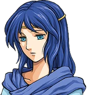 Unused portrait of Elena from Path of Radiance.