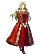 Artwork of Guinivere from Fire Emblem Heroes by Asatani Tomoyo.