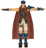 Ike's Hero model in Radiant Dawn.