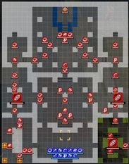 Imperial Palace Grid Layout