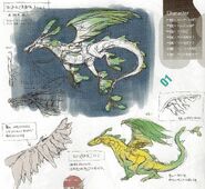 Concept art d'un manakete transformé dans Awakening.