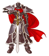 Black Knight's sticker from Super Smash Bros. Brawl.