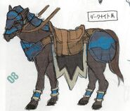 Concept artwork of the Dark Knight mount.