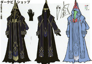 Concept artwork of the Dark Bishop class from Fire Emblem: Three Houses.