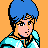 Portrait of Alm as a Fighter in Fire Emblem Gaiden.