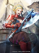 Artwork of Scarlet in Fire Emblem 0 (Cipher) by PenekoR.