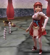 Sakura's unique Shrine Maiden model from Fates.