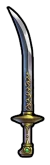 Sprite of the Spendy Scimitar from Heroes.