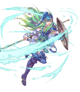 Artwork of Nephenee from Fire Emblem Heroes by HACCAN.