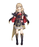 Artwork of Resplendent Faye from Fire Emblem Heroes by Mikuro.