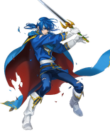 Artwork of Seliph in Fire Emblem Heroes by Sata.