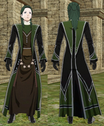 Battle model of Linhardt as a Dark Mage in Fire Emblem Three Houses