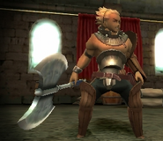 Vaike's battle model as a Fighter in Awakening.