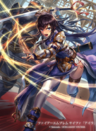 Artwork of Ayra in Fire Emblem 0 (Cipher) by cuboon.