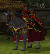 Mackoya's battle model as a Paladin in Path of Radiance.