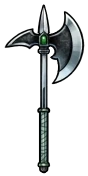 Sprite of Poleaxe from Fire Emblem Heroes.