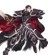 Artwork of Zelgius from Fire Emblem Heroes by Daisuke Izuka.