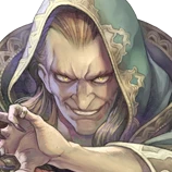 Gharnef's portrait in Heroes.