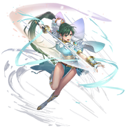 Artwork de Lyn (Resplendissante) (Aptitude Spéciale) par cuboon dans Fire Emblem Heroes