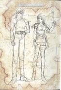 Ilustración de Deen y Eda de Thracia 776 Picture Postcard.