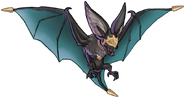 Transformed sprite of a Green Bat.