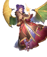 Artwork of Legendary Myrrh in Fire Emblem Heroes by Essual.