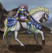 Estelle's battle model as a Paladin.