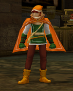 Battle model of Tormod, a male Mage from Path of Radiance.